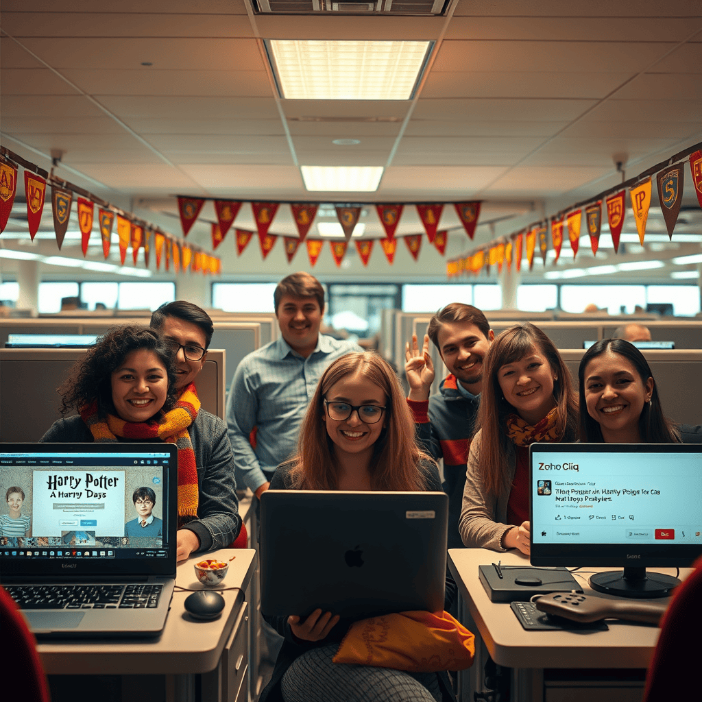 Wizards Unite! Team Casts Spell of Celebration for National International Harry Potter Day